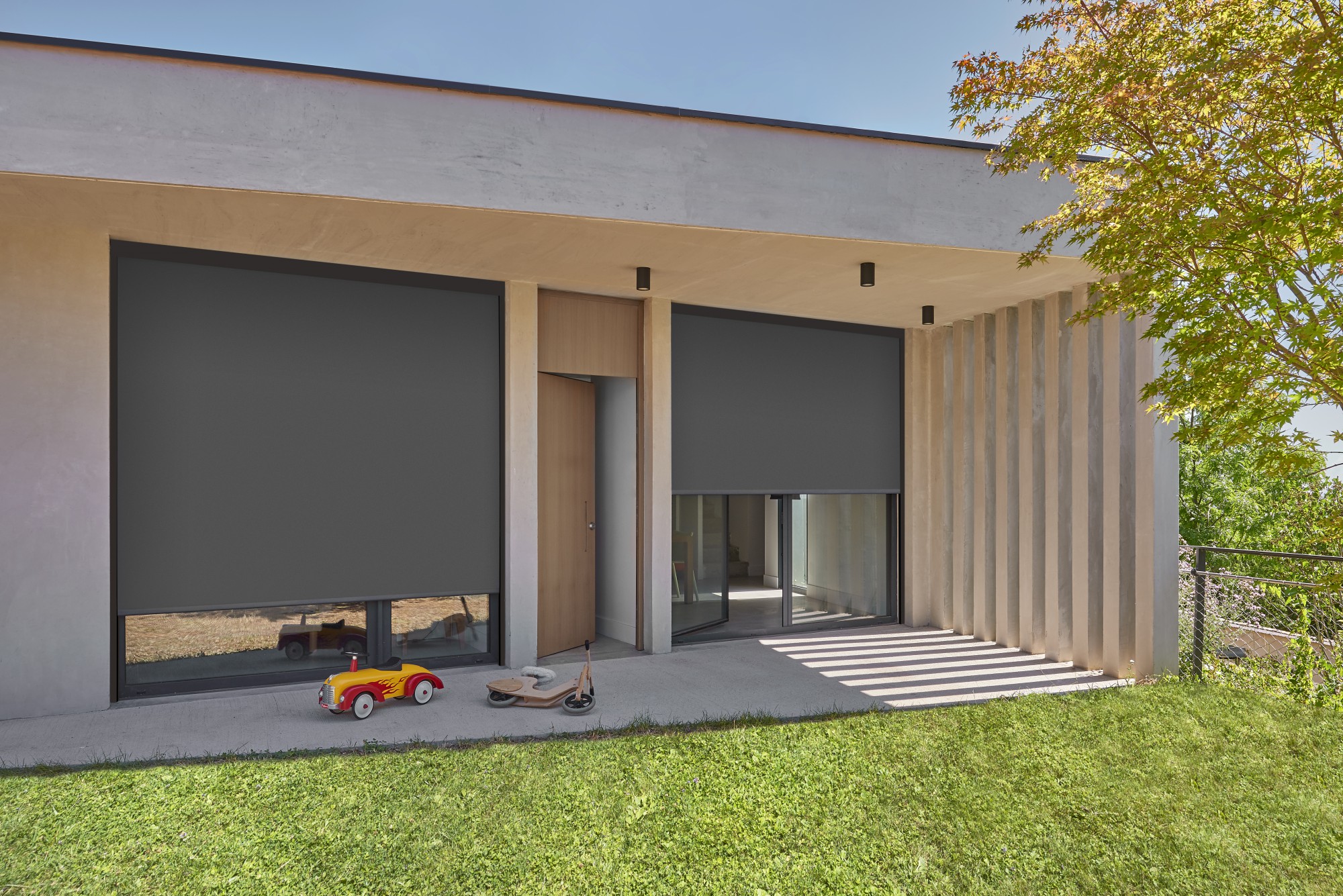 Le Store Zip motorisé à panneau solaire Rue du Store Le Blog