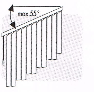 Rail inclin base escaliers