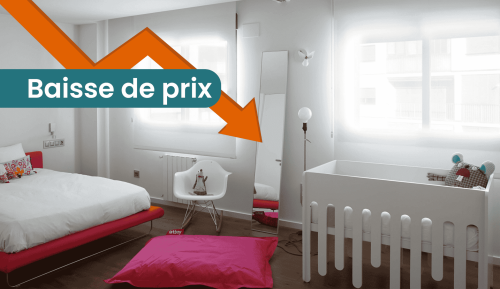 store enrouleur chainette tamisant blanc