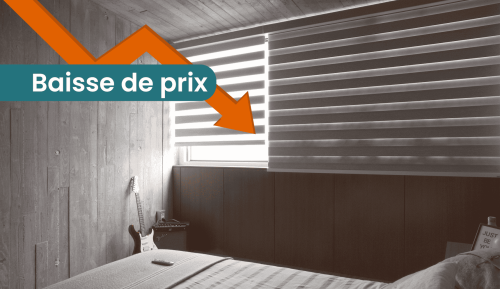 store enrouleur tissu jour nuit coffre chambre