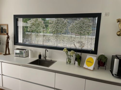 store venitien lame aluminium pose 