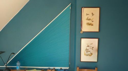 store plissé triangle