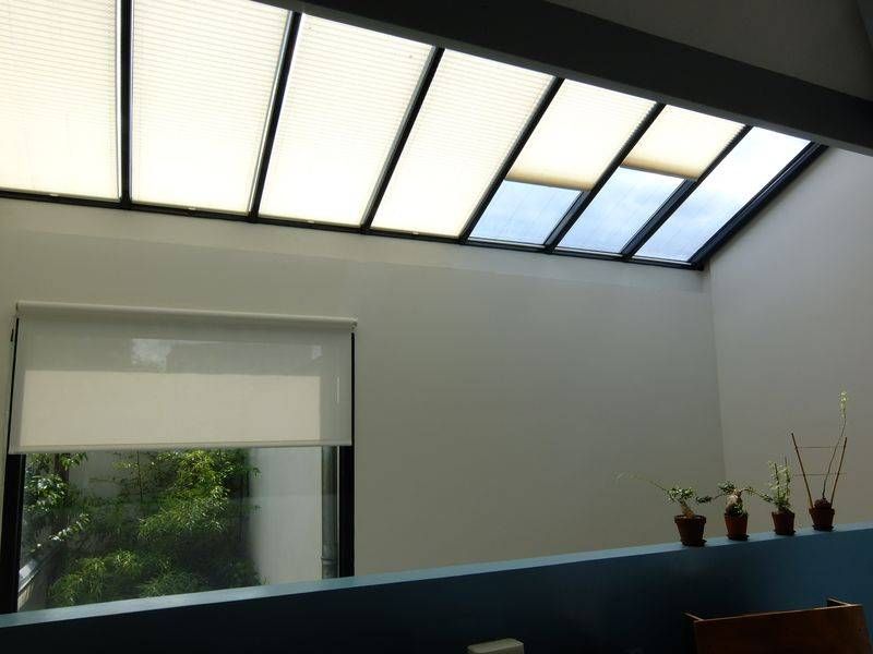 store plisse velum toit 
