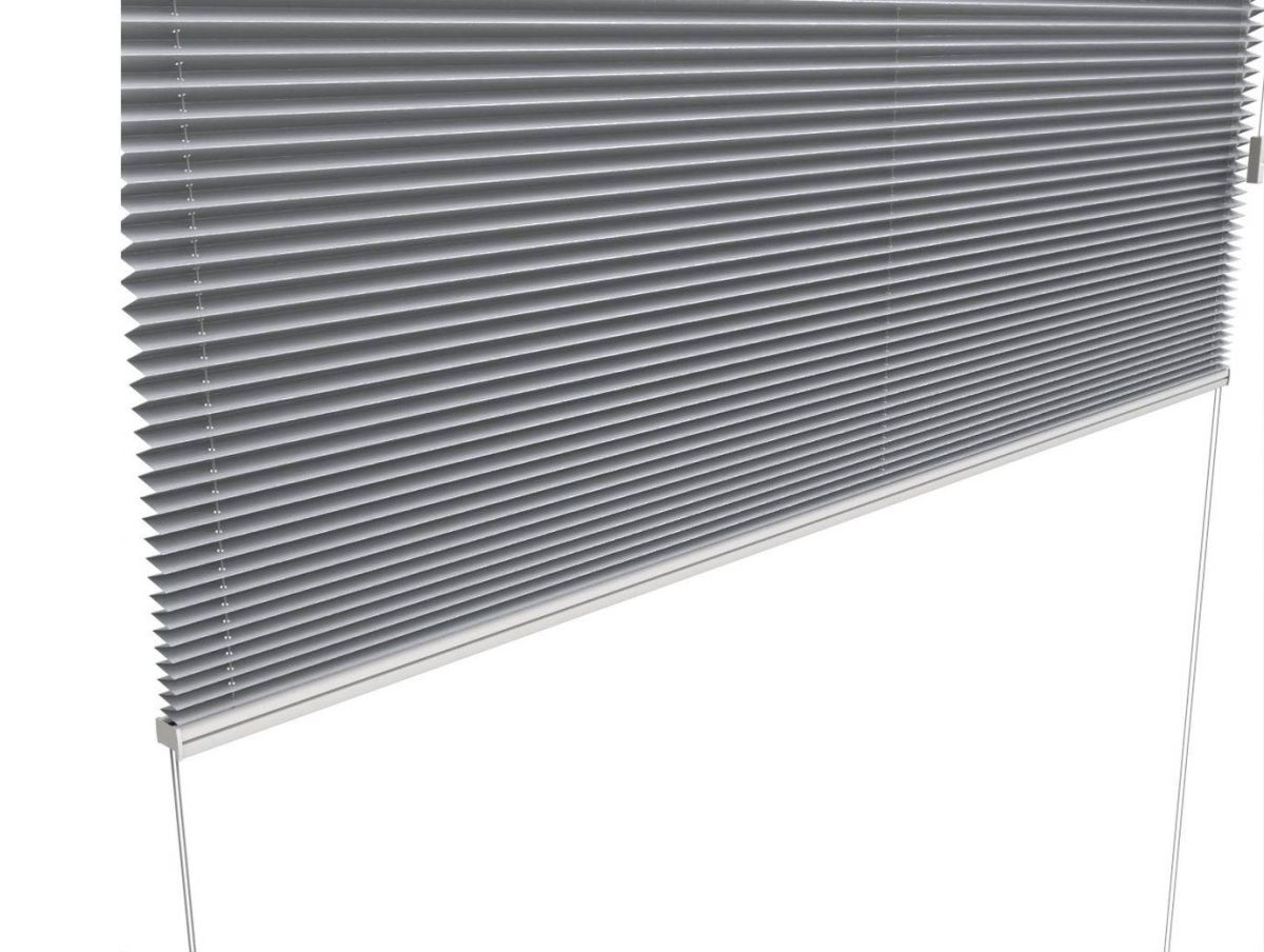 store plisse double sens guidage barre de lestage