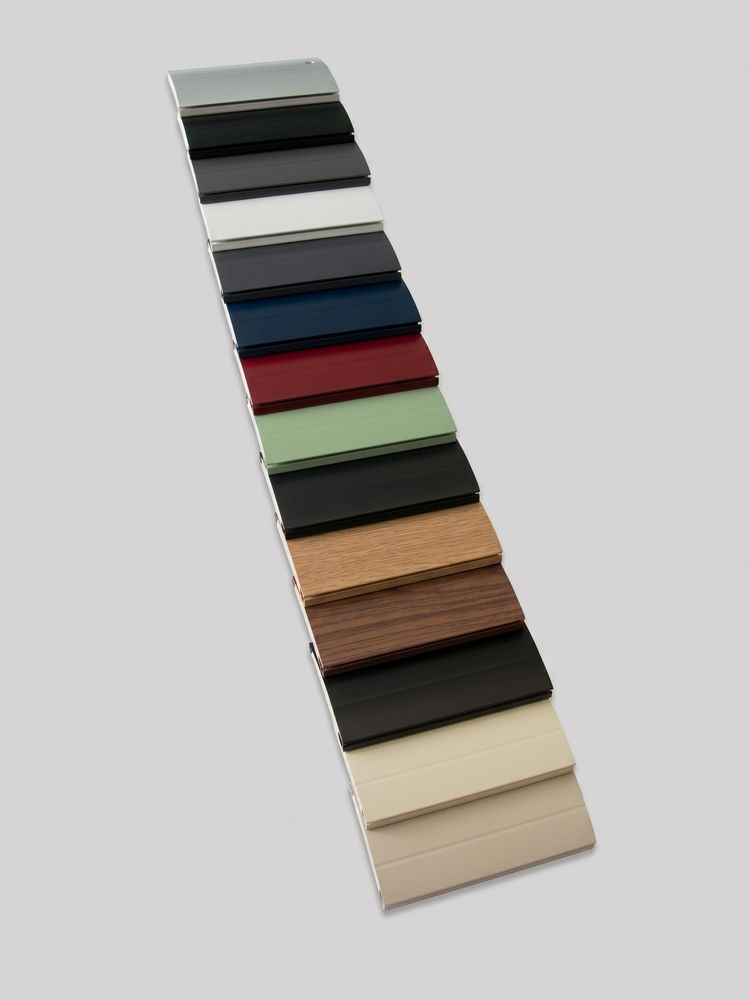 coloris de tablier aluminium pour volet roulant