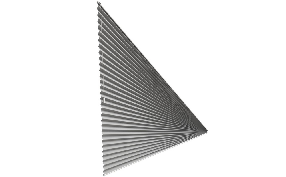 store plissé triangle