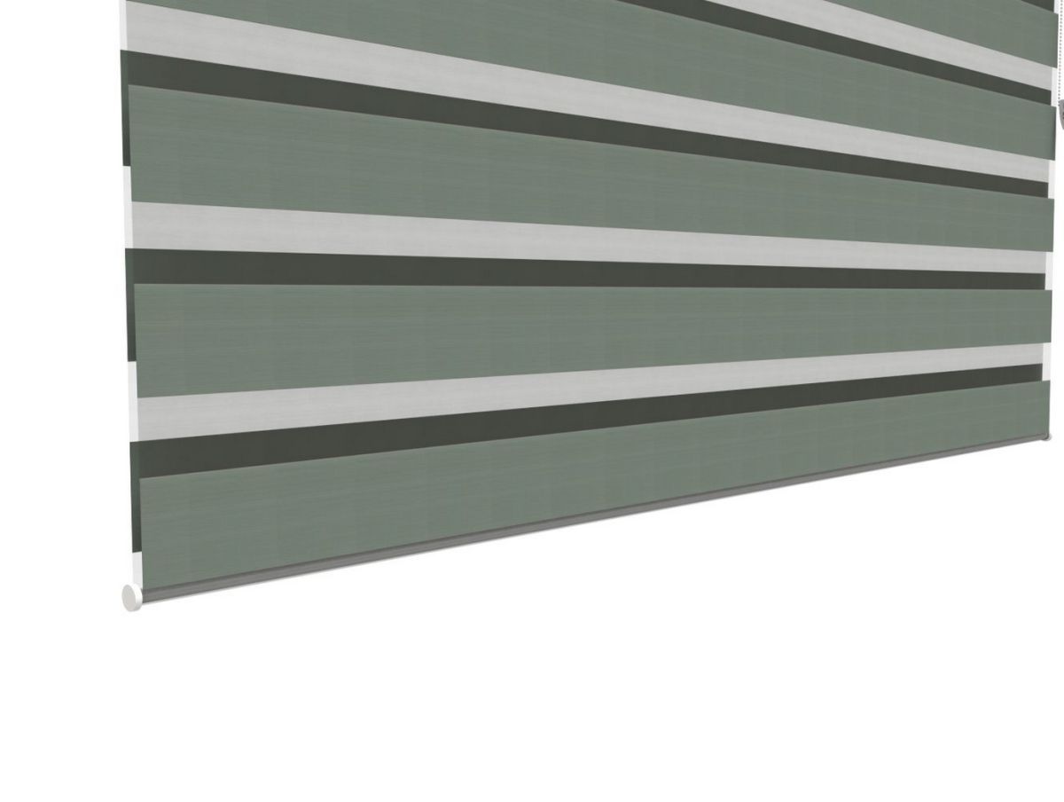 store enrouleur tissu jour nuit coffre barre de lestage cacher