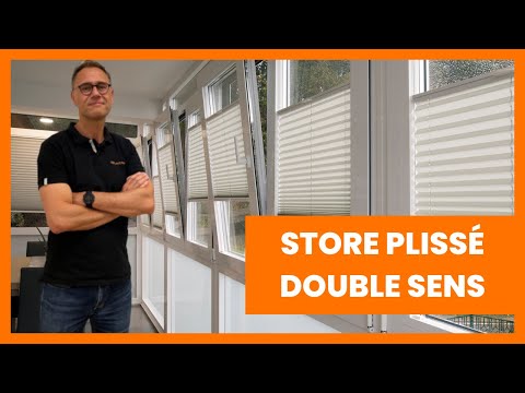 Un store Plissé qui vous protège du froid