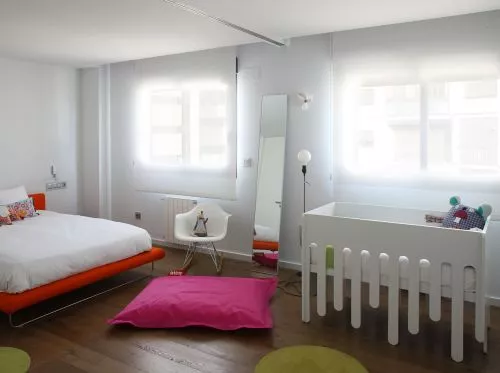 store enrouleur chainette tamisant blanc