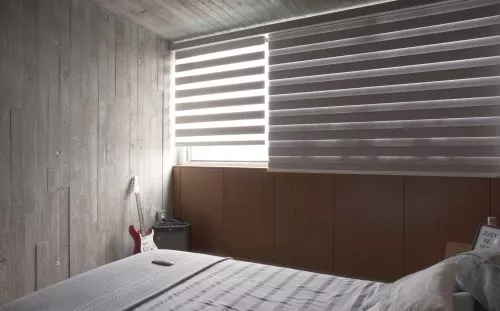 store enrouleur tissu jour nuit coffre chambre