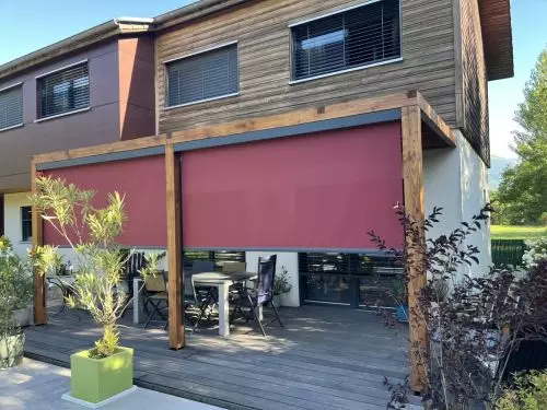 store extérieur vertical pour fenêtre / ouverture