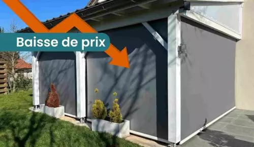 store extérieur vertical pour fenêtre / ouverture