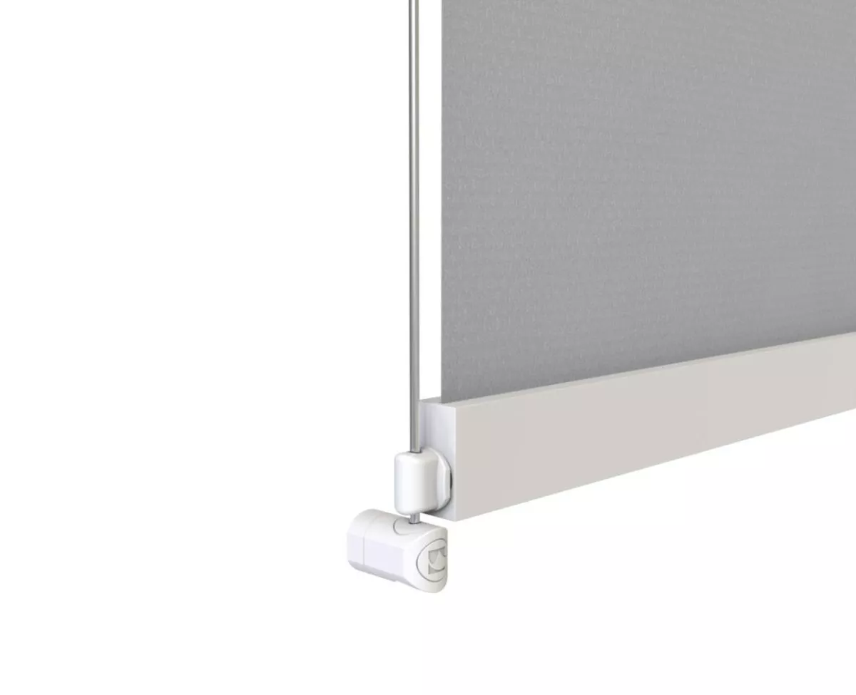 store-intérieur enrouleur avec coffre guidage