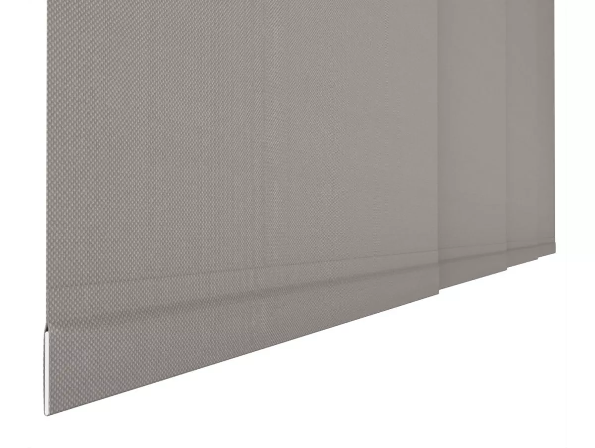 panneaux japonais barre de lestage cacher dans l'ourlet