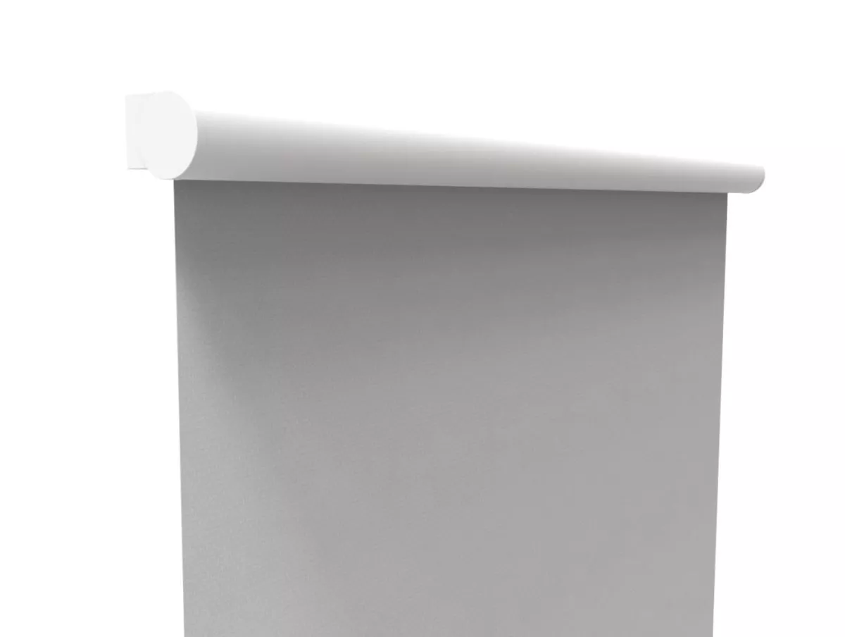 store enrouleur avec coffre arrondi design