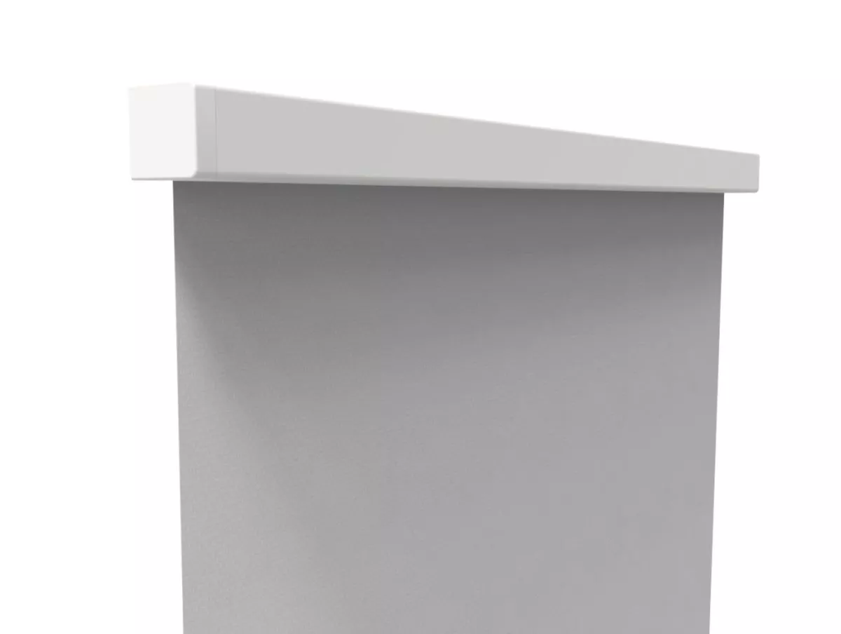 store enrouleur avec coffre carré de protection en aluminium