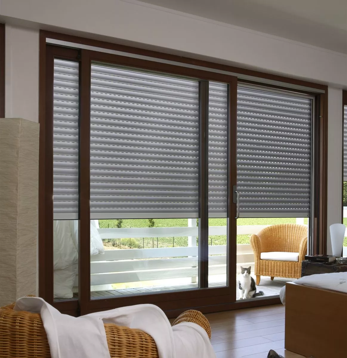 volet roulant fermer pvc lame