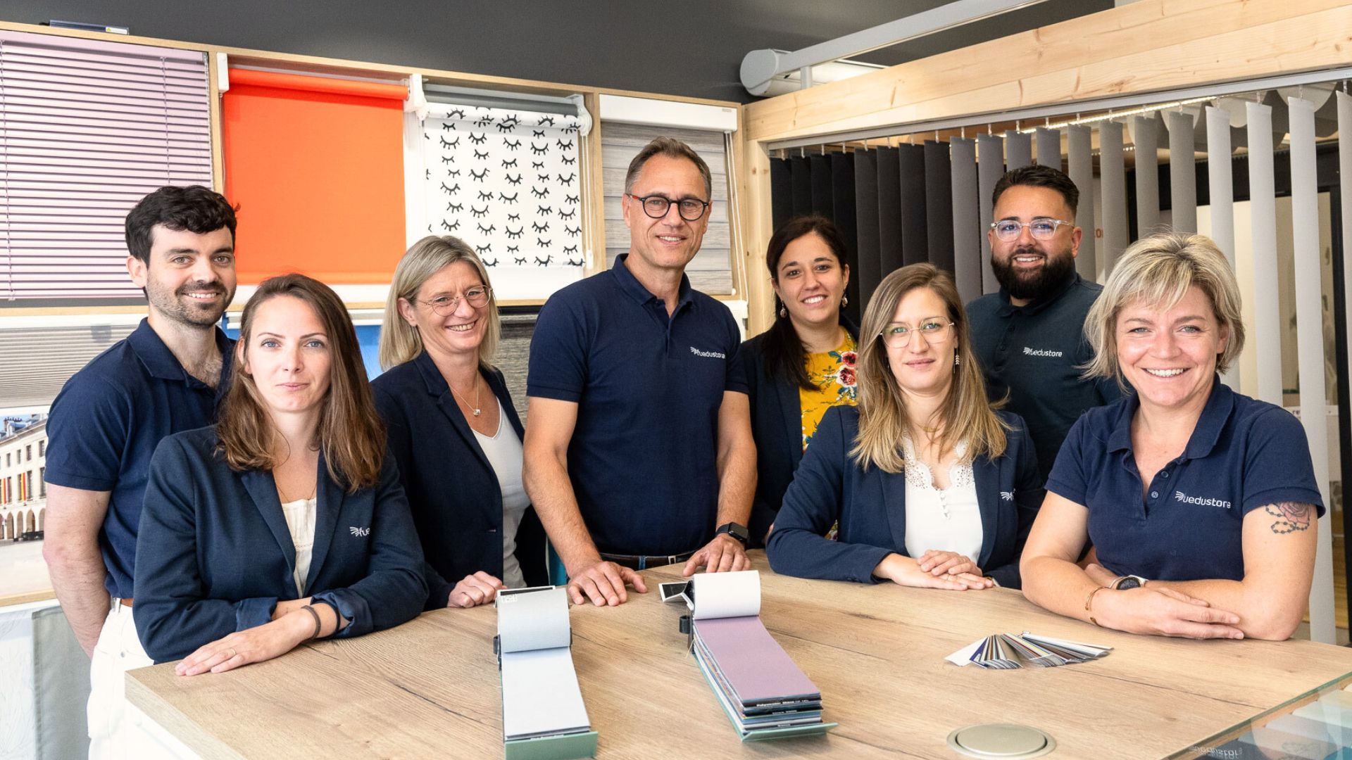 l'equipe de rue du store