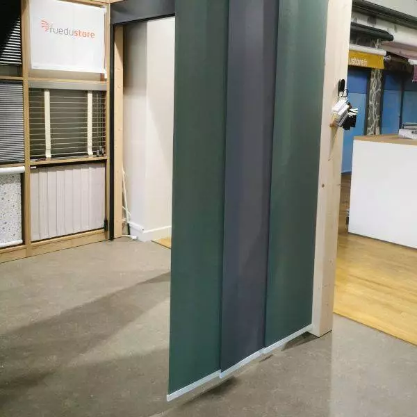 Panneaux Japonais sur-mesure vert