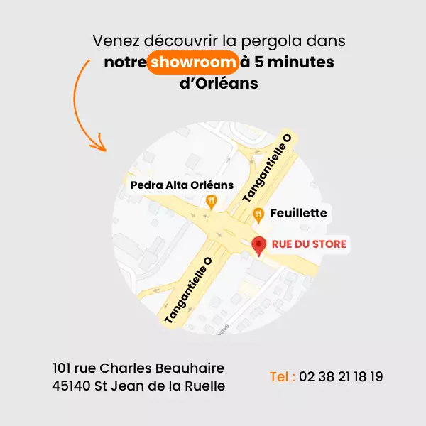 Venir au magasin rue du store, le spécialiste du stroe banne proche d'Orléans