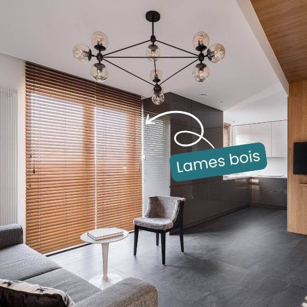 store venitien lames bois