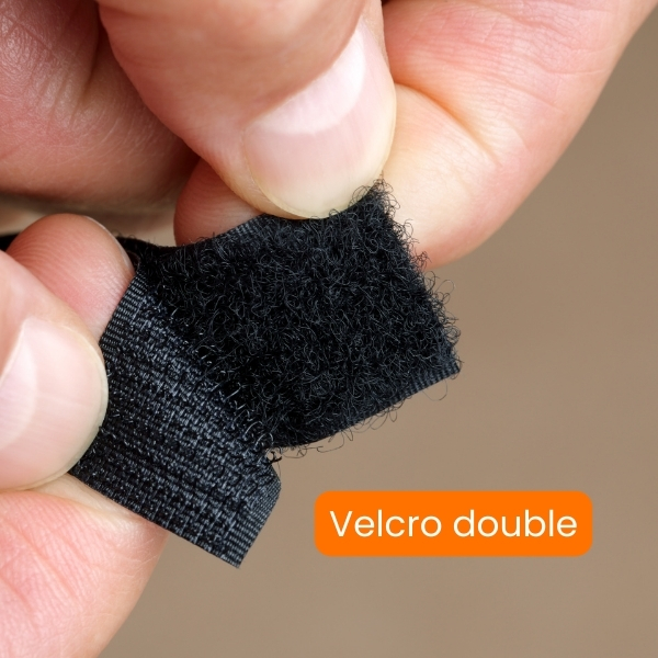 Velcro double pour toile de pergola