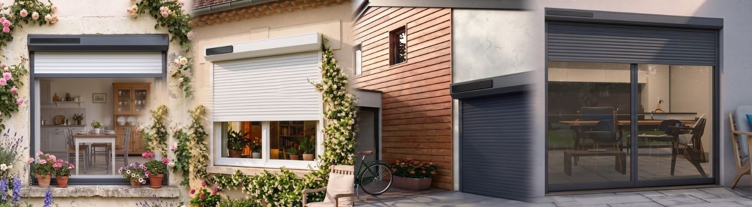 les diff&eacute;rentes volets roulants solaire sur mesure