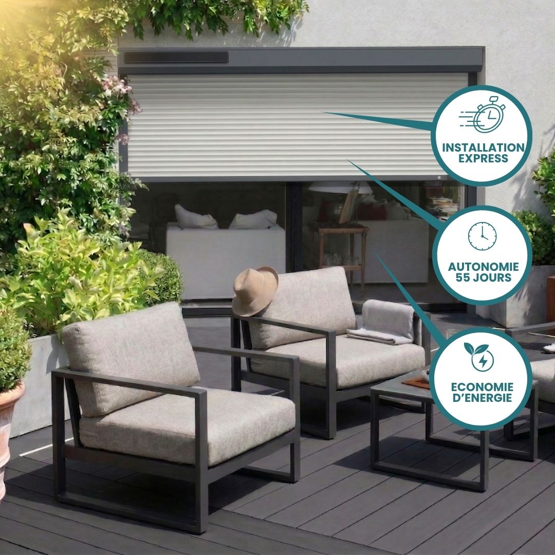 les avantages d'un volet roulant solaire r&eacute;novation